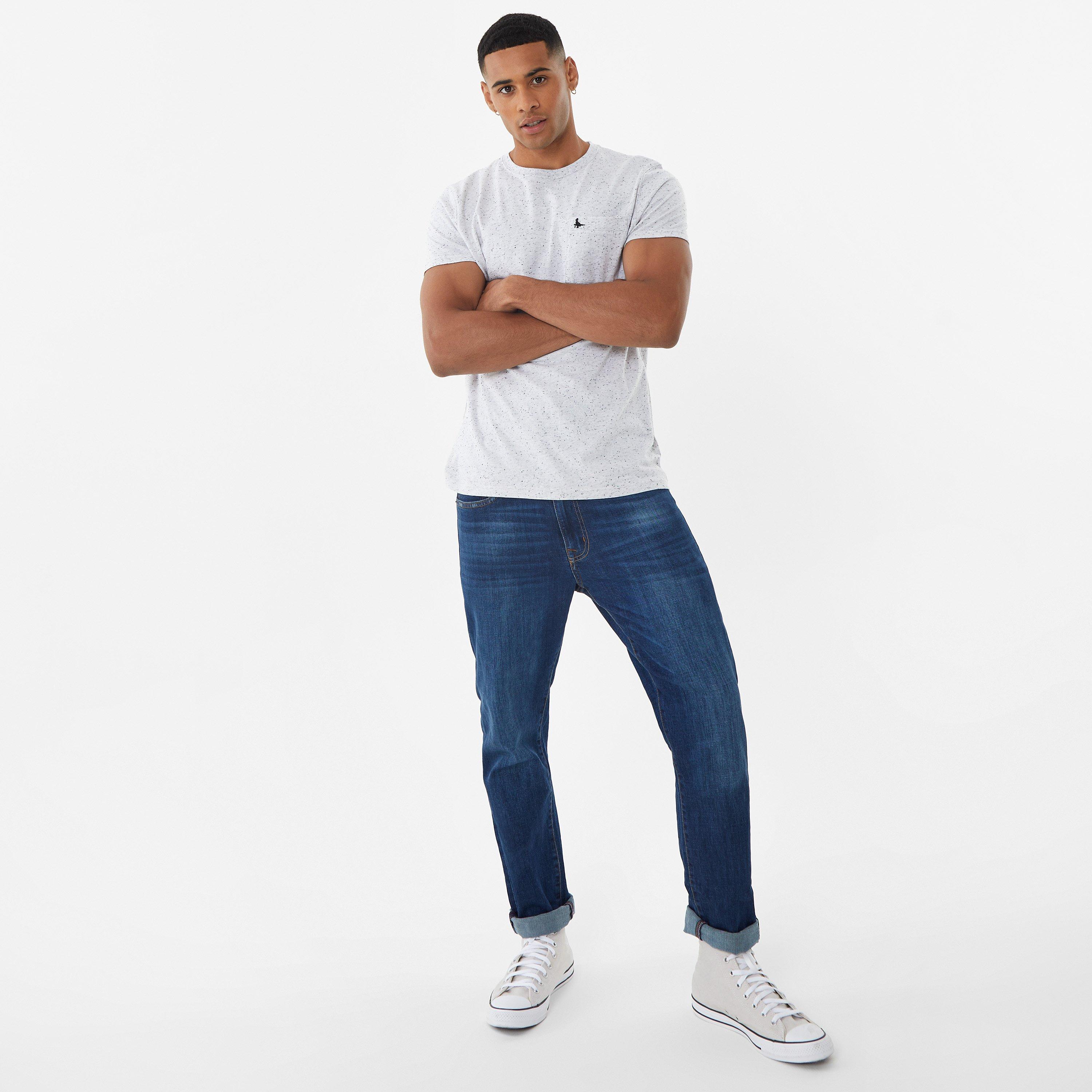 Ecru - Jack Wills - Croftdown Neppy T-Shirt - 4