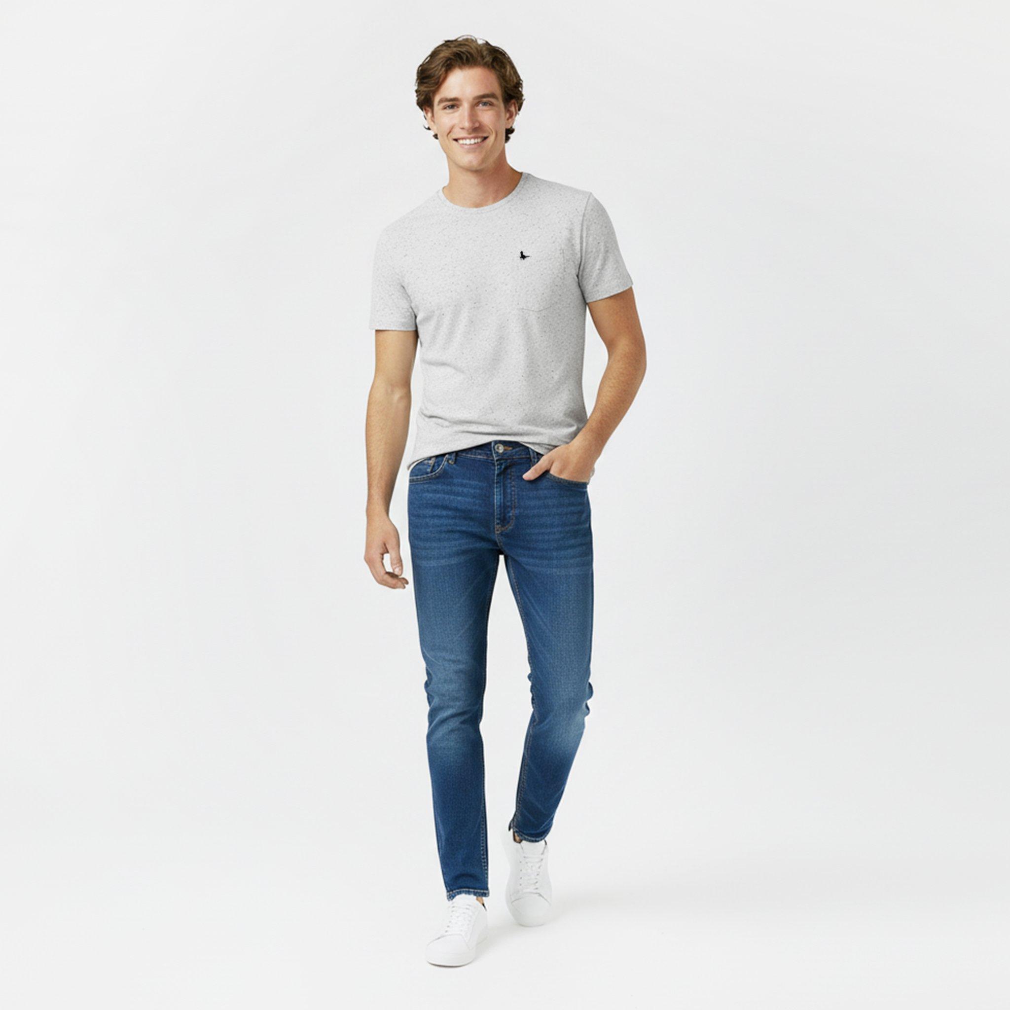 Ecru - Jack Wills - Croftdown Neppy T-Shirt - 7