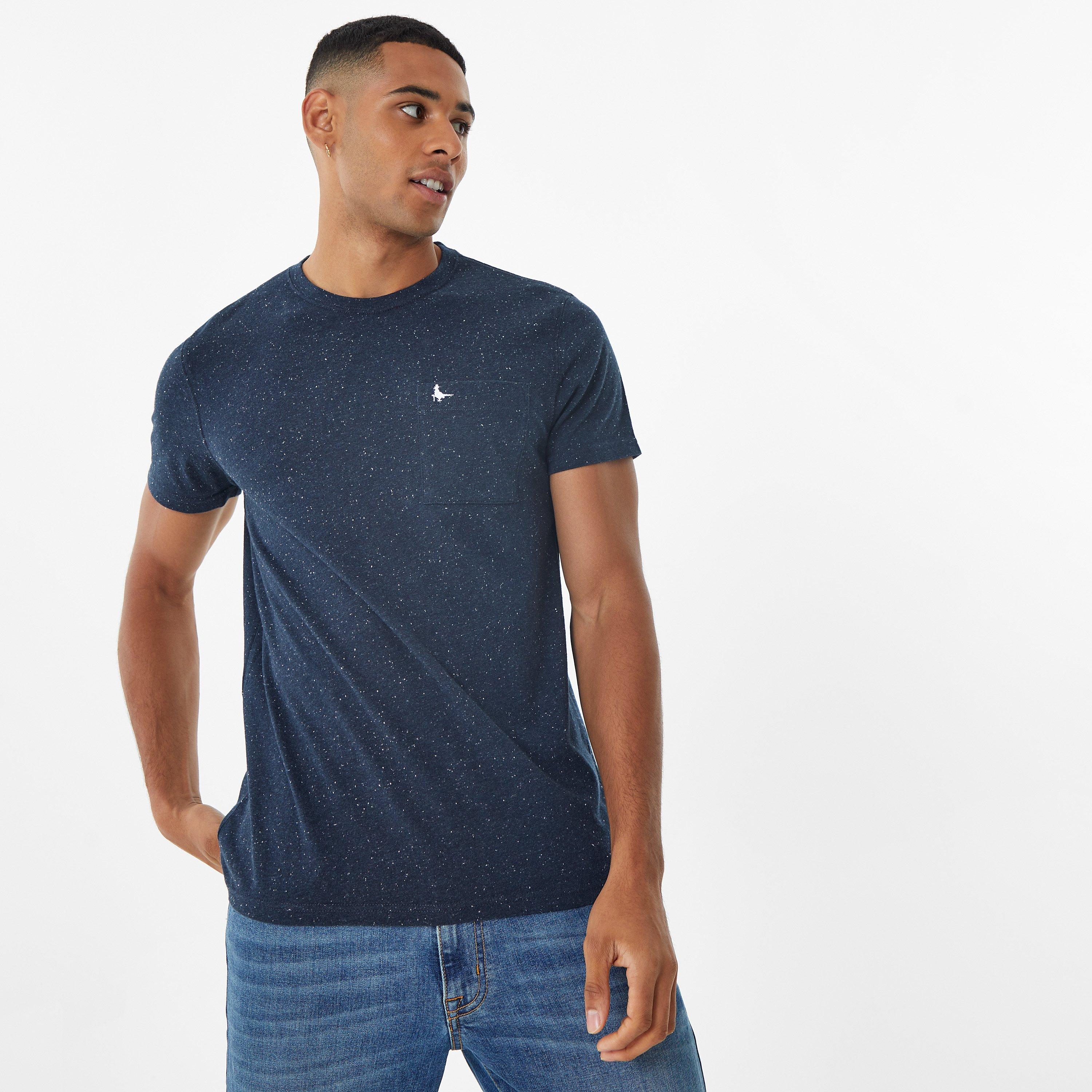 Navy - Jack Wills - Croftdown Neppy T-Shirt - 2