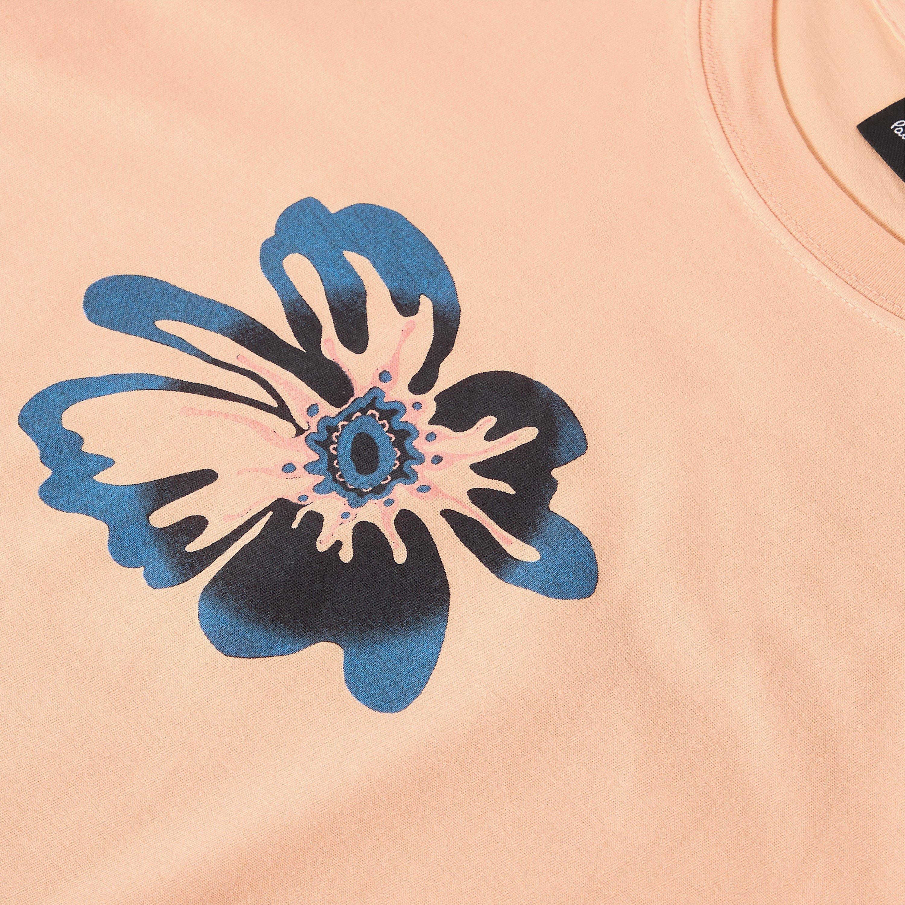 Orange 15D - PS Paul Smith - PS Flower T-Shirt Sn62 - 3