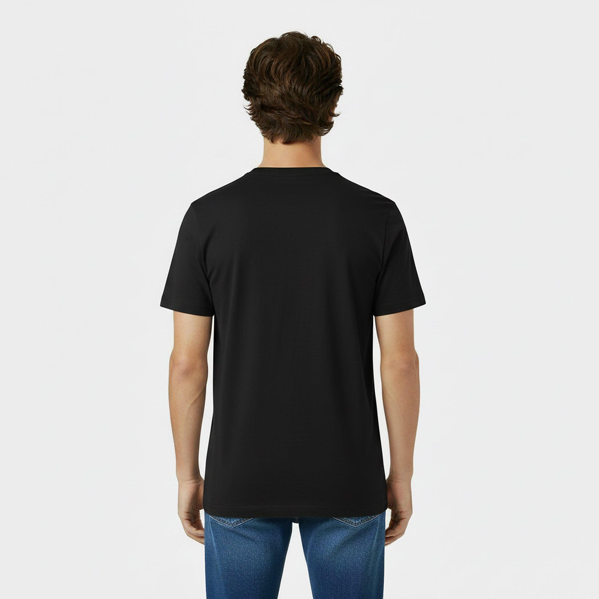 Black - Jack Wills - Carnaby Logo T-shirt Mens - 4