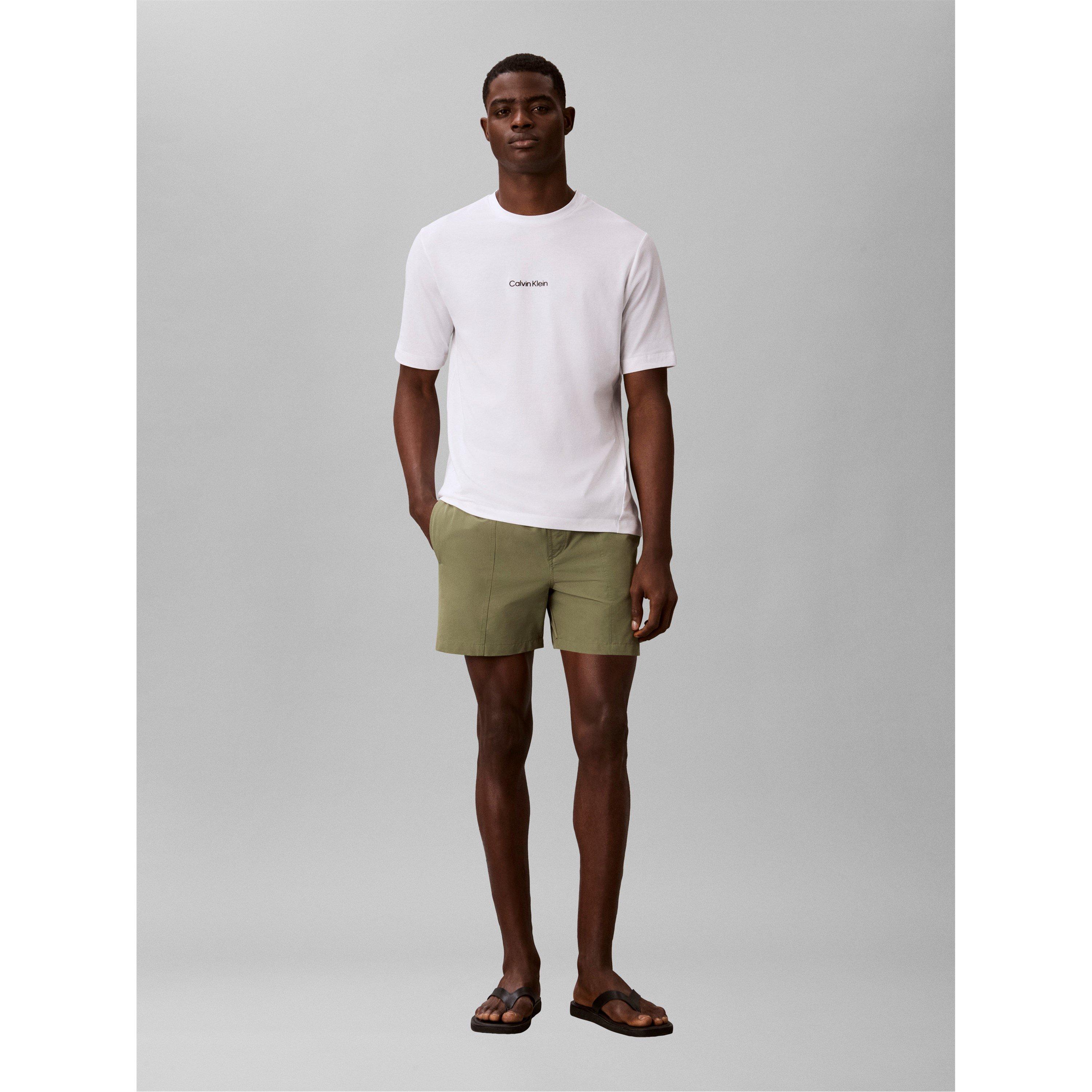 White - Calvin Klein - Men's Logo T-Shirt - 2