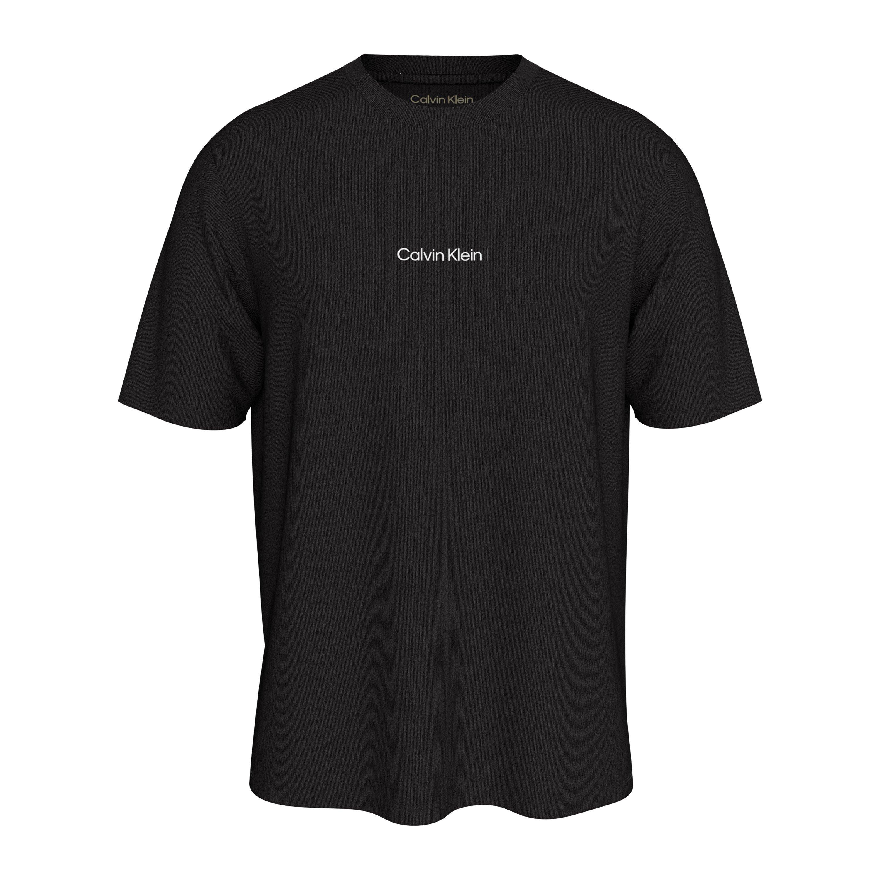 Crna - Calvin Klein - Men's Logo T-Shirt - 1