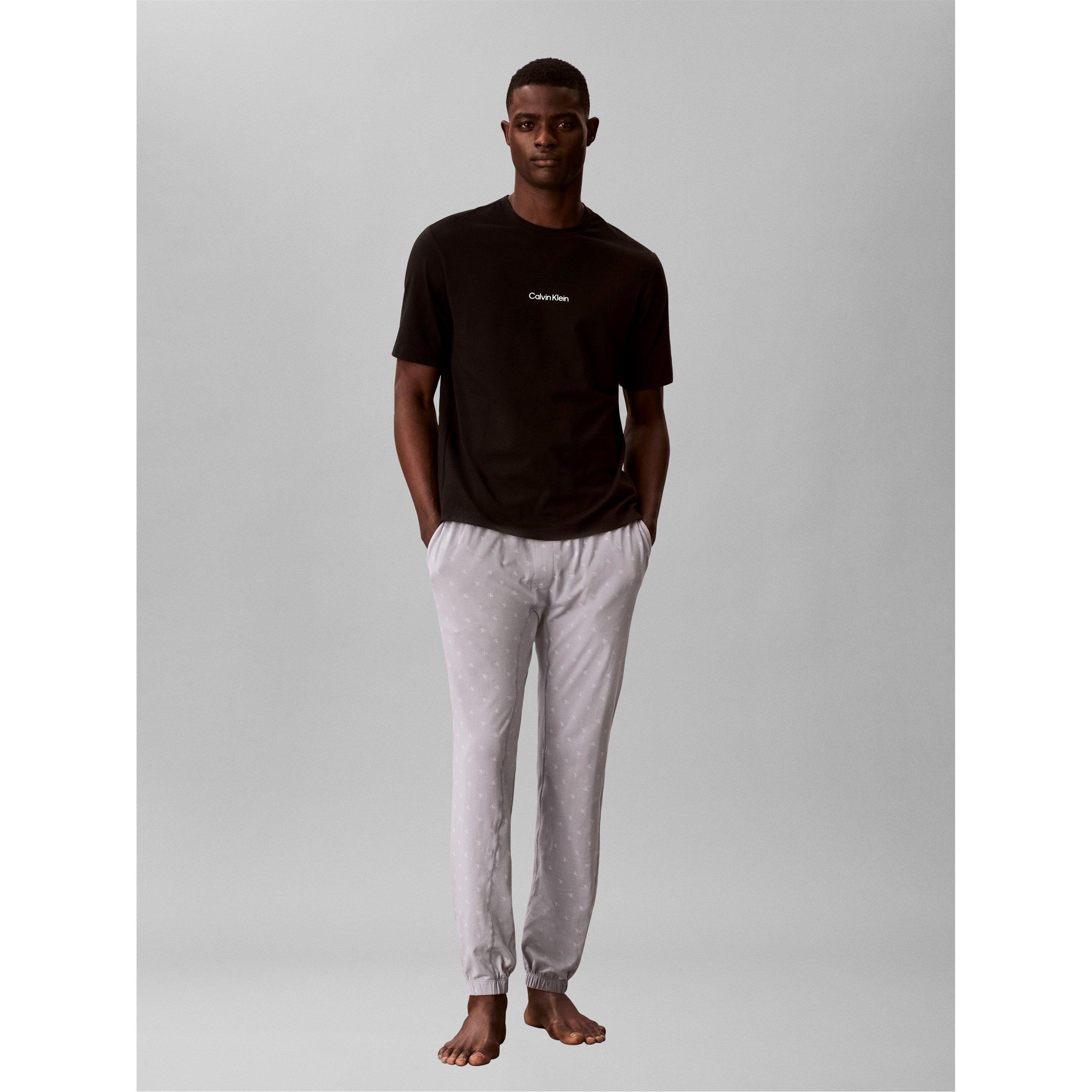 Crna - Calvin Klein - Men's Logo T-Shirt - 4