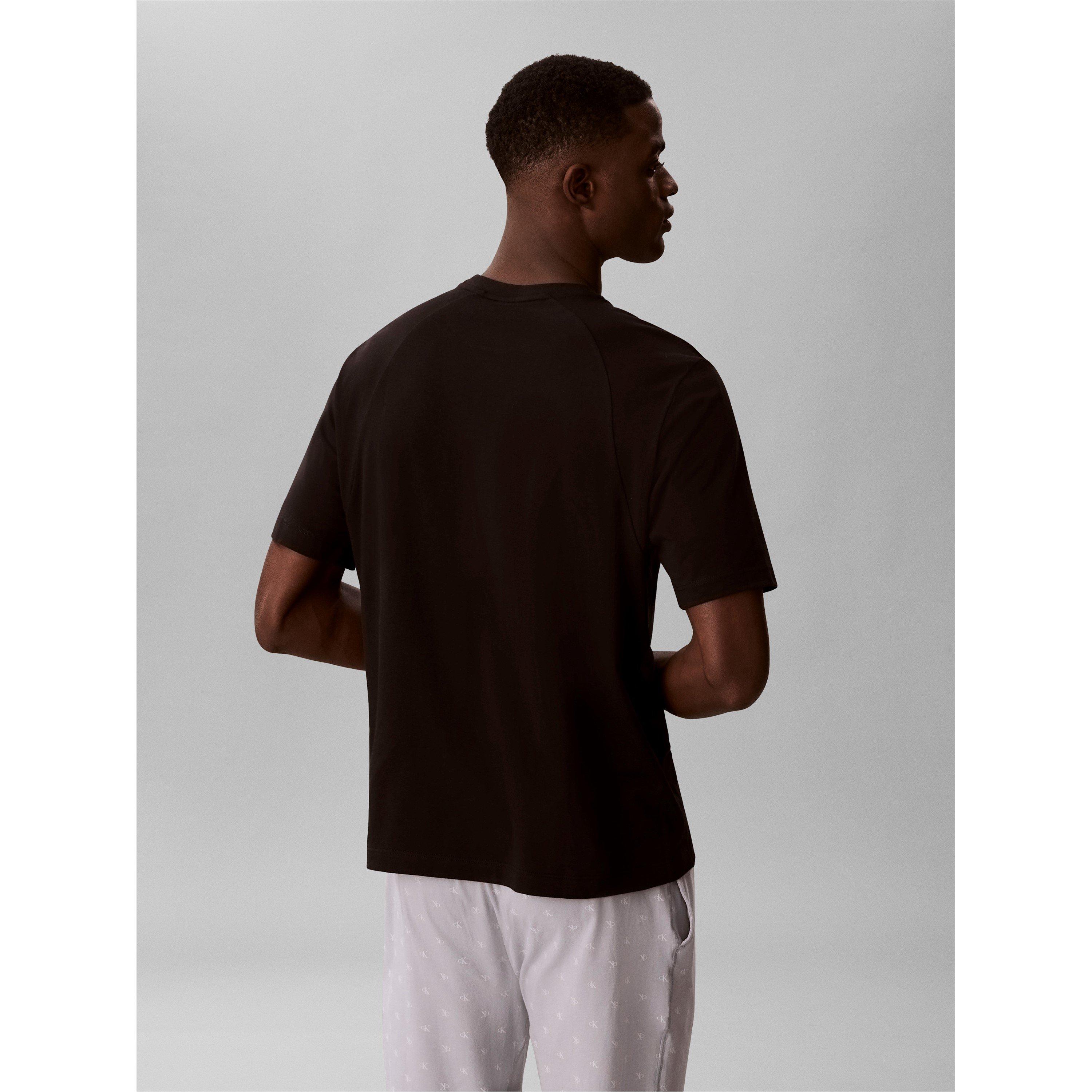 Crna - Calvin Klein - Men's Logo T-Shirt - 5