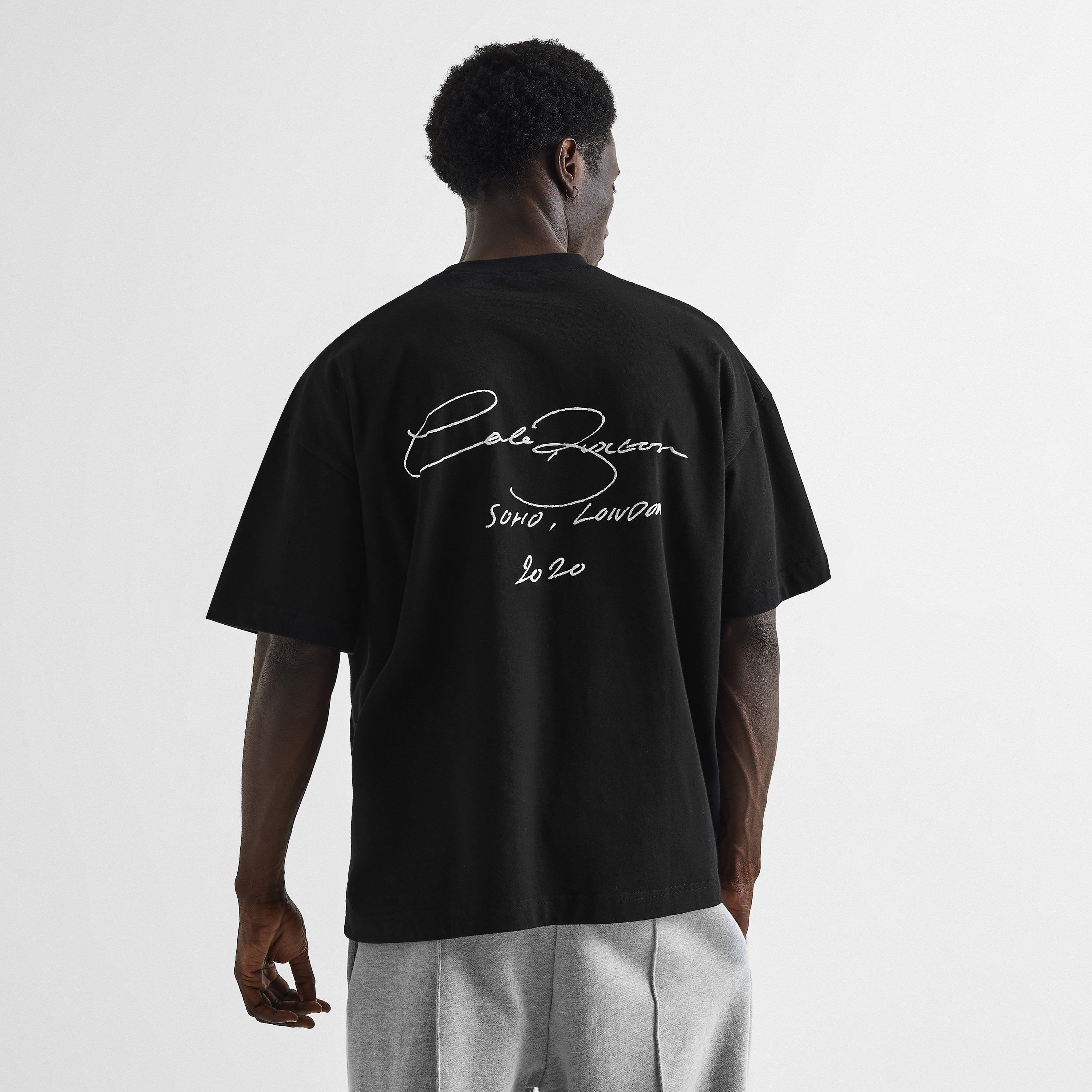 Black - Cole Buxton - Men's Oversized T-Shirt - 4
