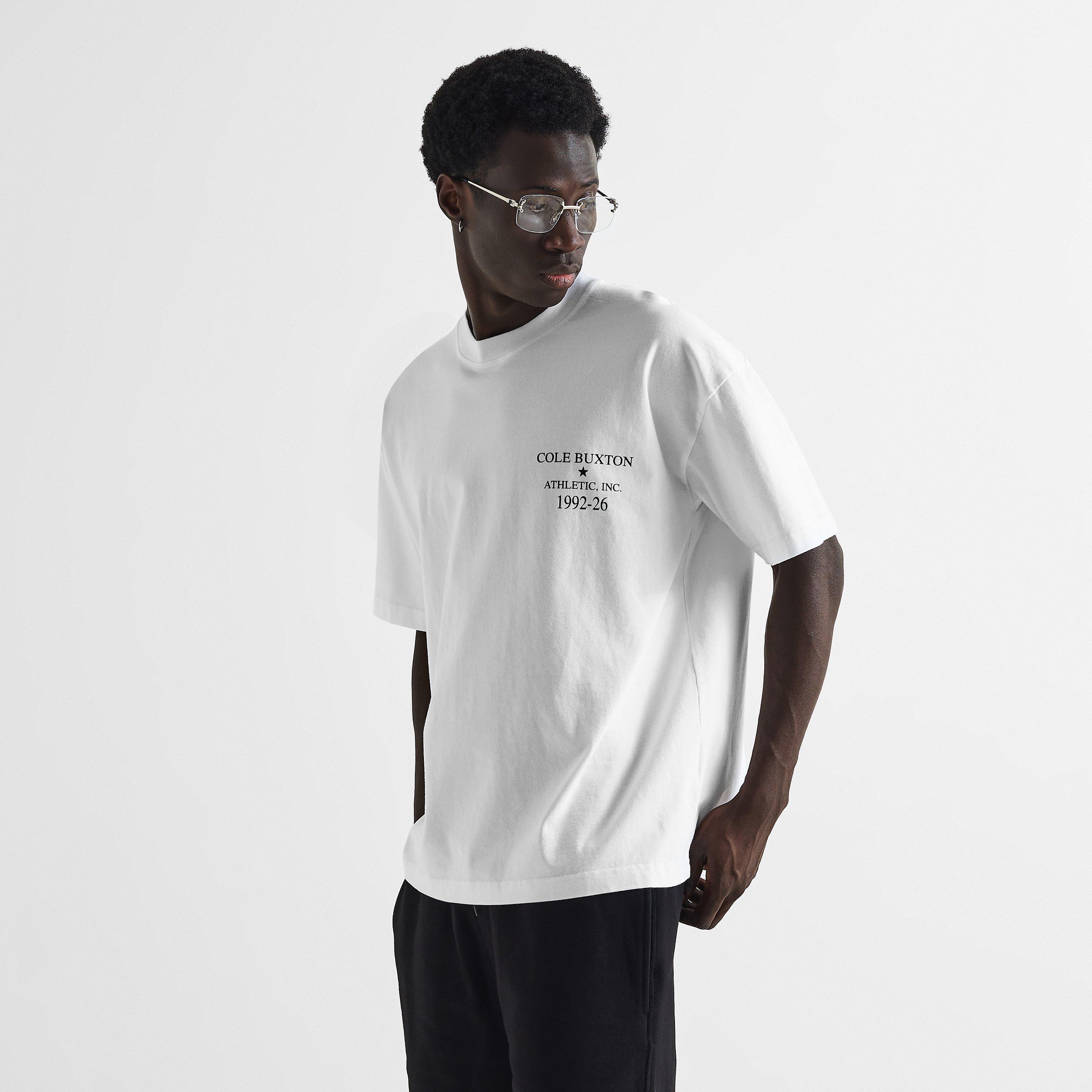 White - Cole Buxton - Men's Oversized T-Shirt - 3