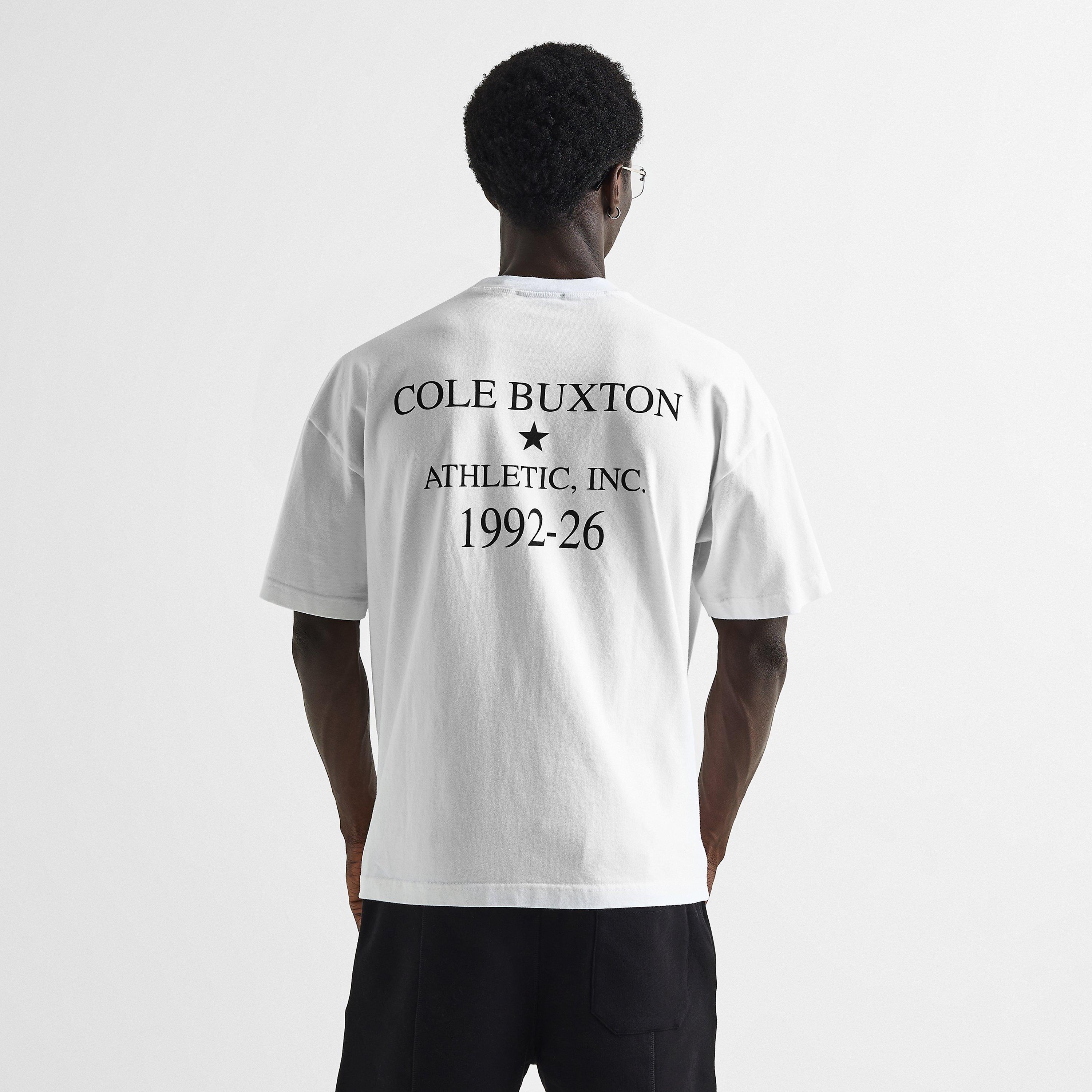 White - Cole Buxton - Men's Oversized T-Shirt - 4