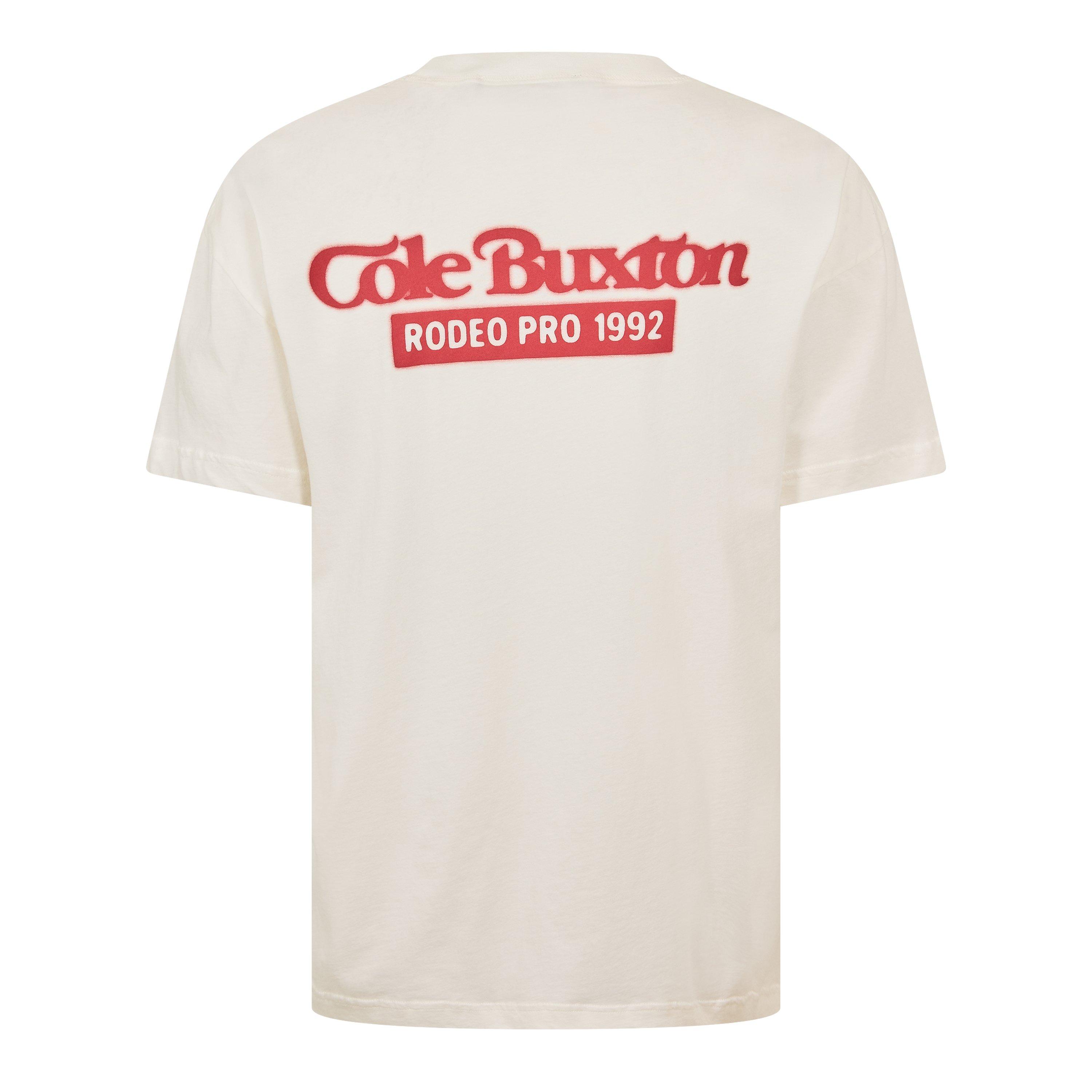 Vintage Wht/Red - Cole Buxton - Men's Oversized T-Shirt - 2