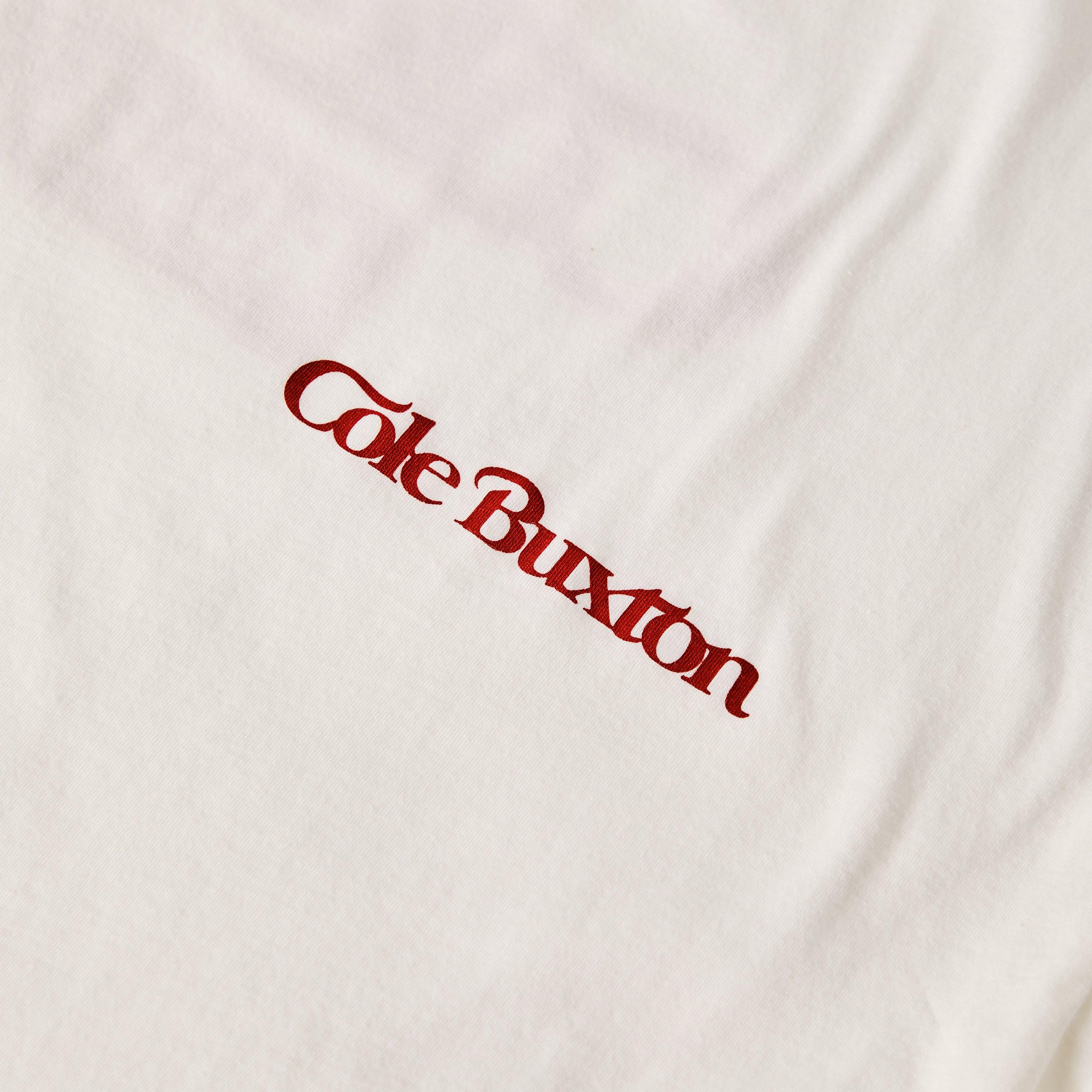 Vintage Wht/Red - Cole Buxton - Men's Oversized T-Shirt - 5