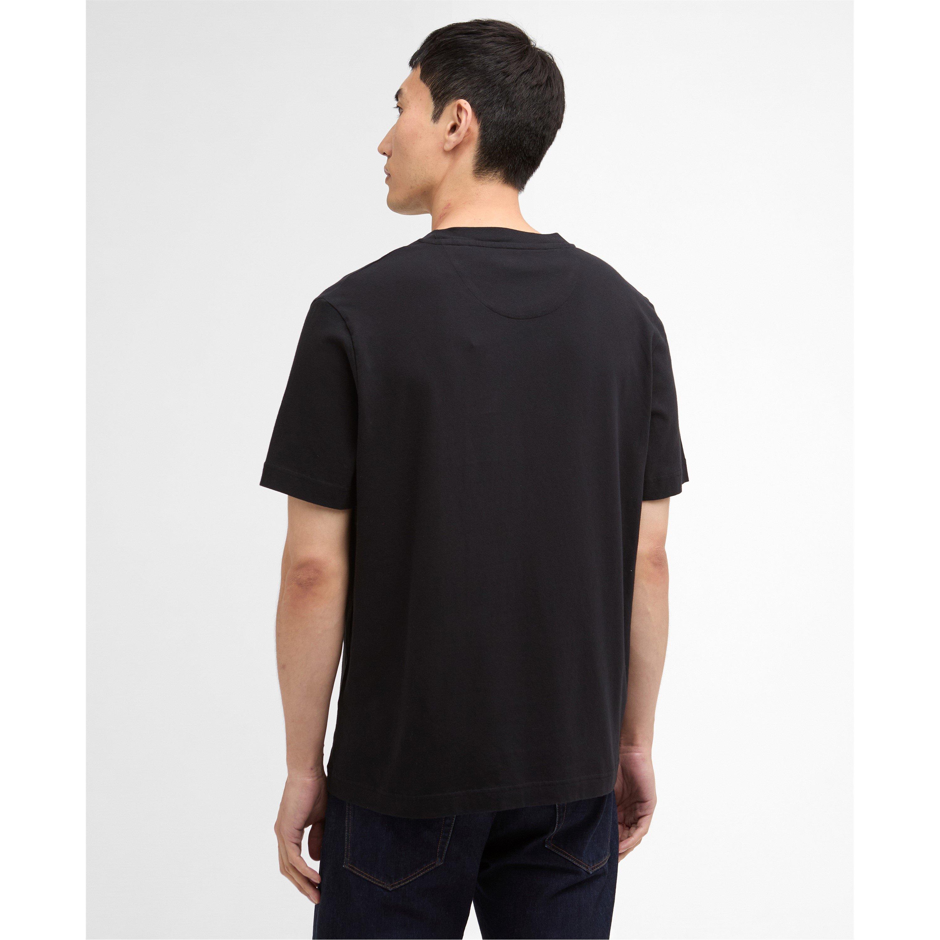 Black BK11 - Barbour International - Mens Walde Graphic T-Shirt - 3
