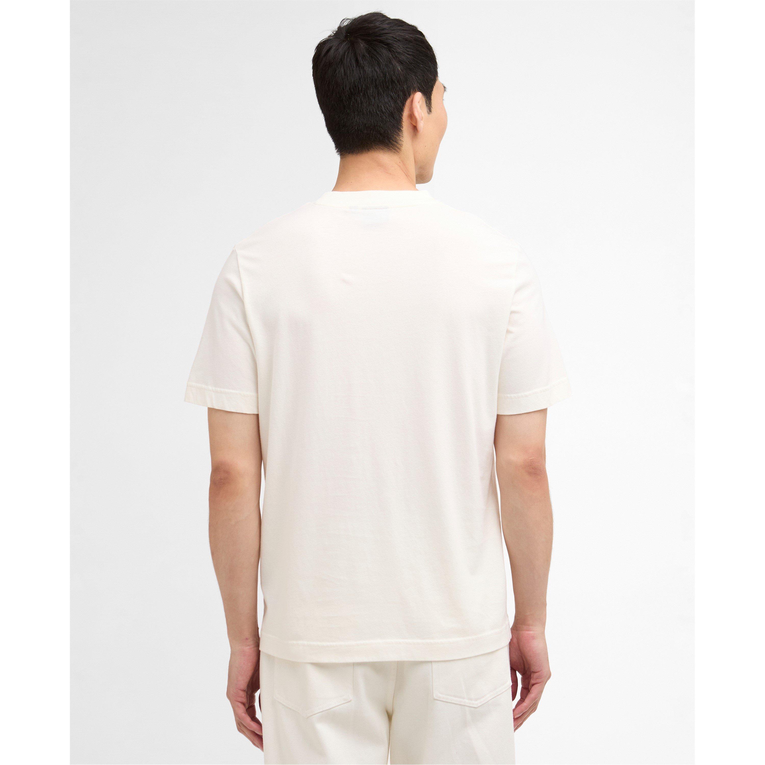 Whspr Wht WH32 - Barbour International - Mens Talisman Graphic T-Shirt - 3