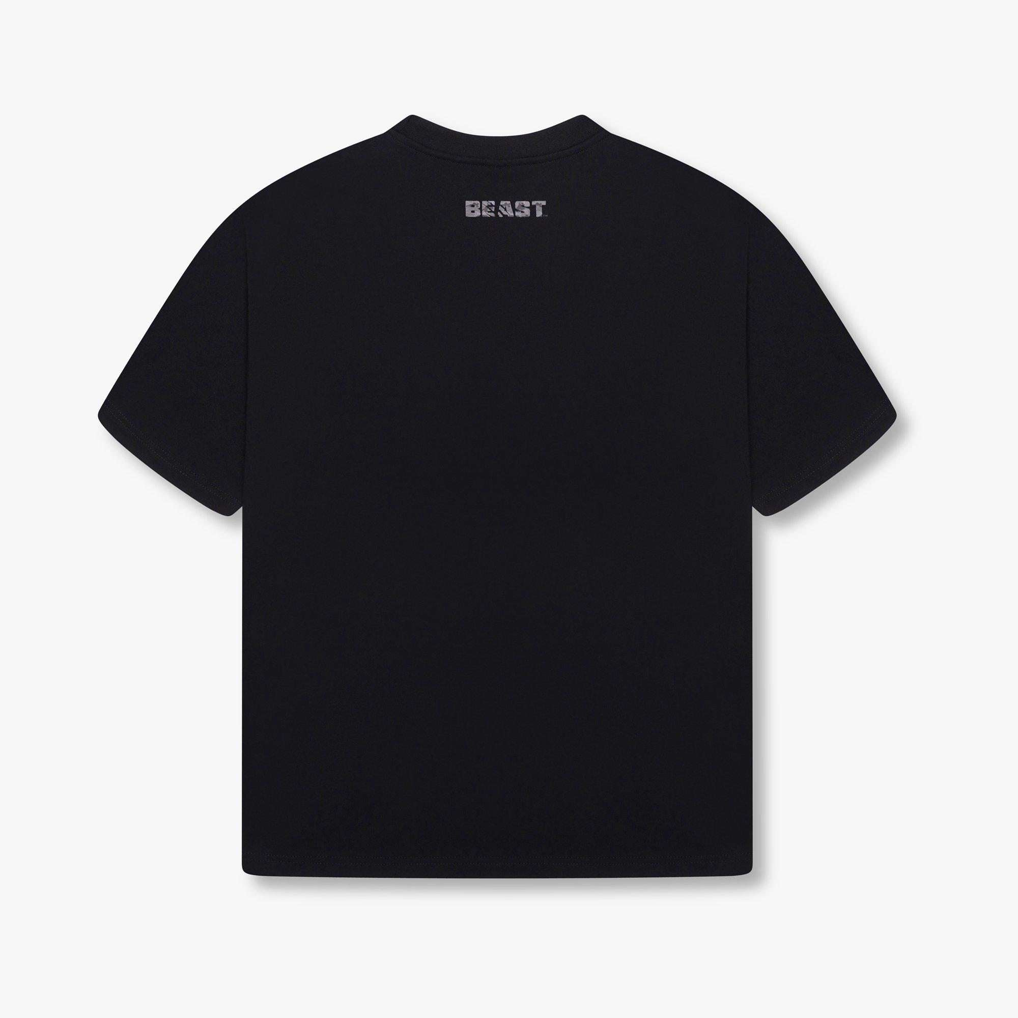 Zwart - Beast - Camo Core T-Shirt - 5