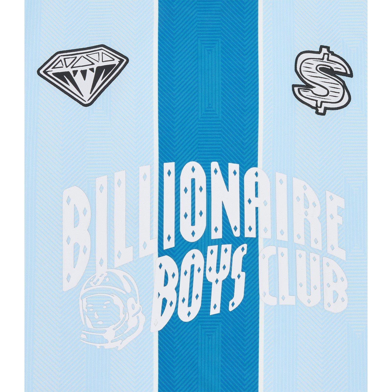 Blue - Billionaire Boys Club - Arch Logo Footy Shirt - 3