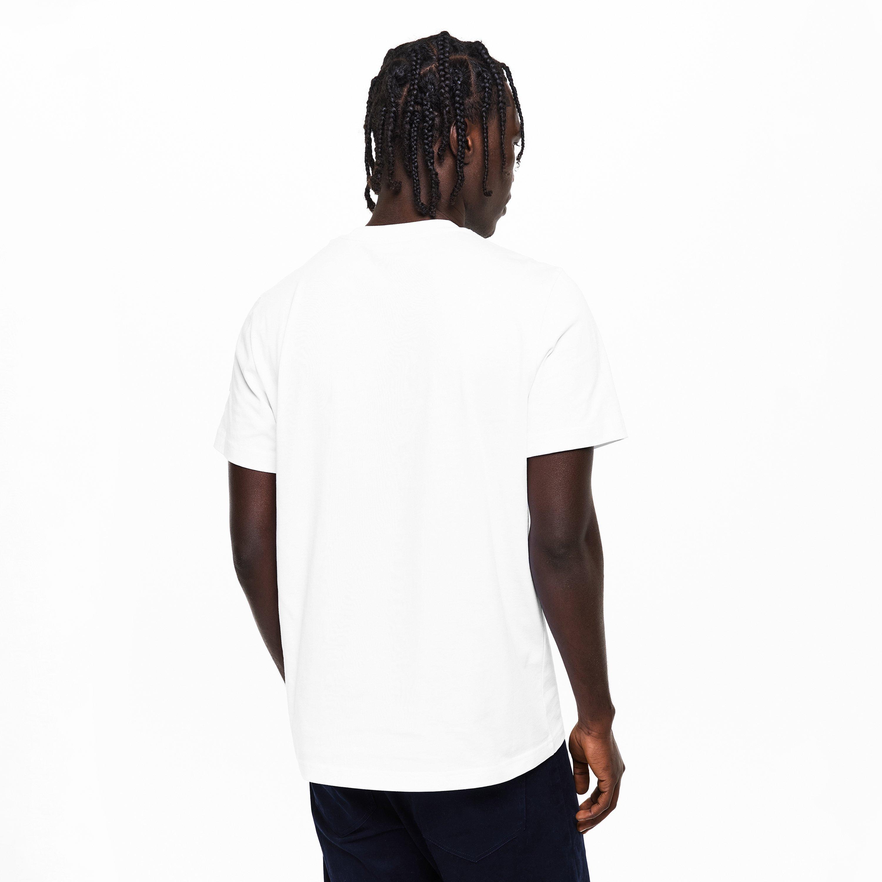 White 00A - Moncler - Mens Logo T-Shirt - 4