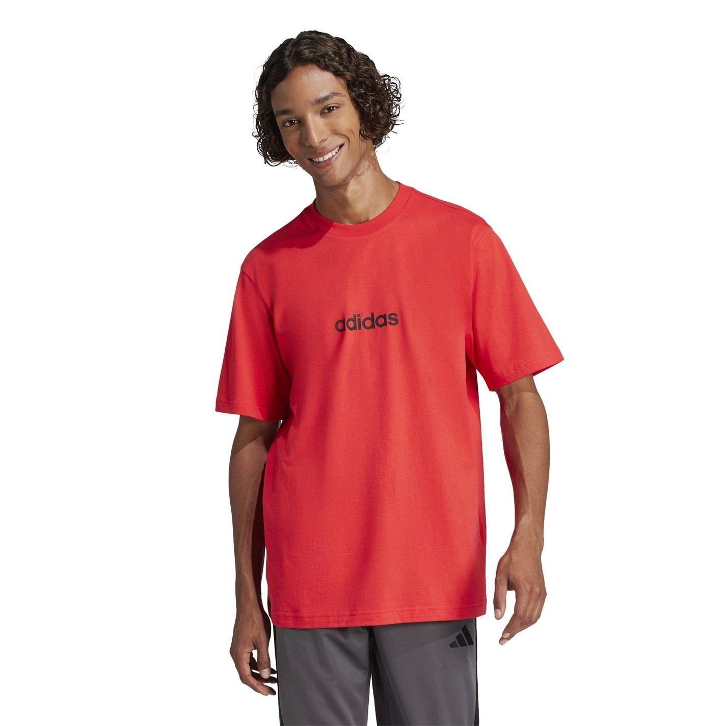 Rote Linie - adidas - Essentials Single Jersey Logo T-Shirt Mens - 2