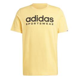 adidas Essentials Single Jersey Logo T Shirt Mens