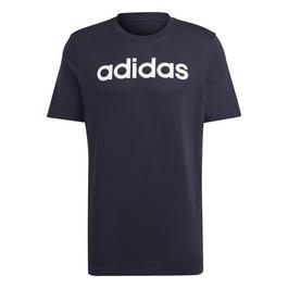 adidas Essentials Single Jersey Logo T Shirt Mens