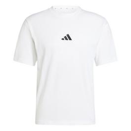 adidas Essentials Single Jersey Logo T Shirt Mens