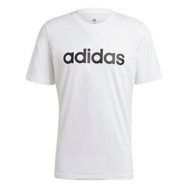 adidas Essentials Single Jersey Logo T Shirt Mens