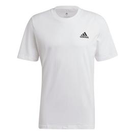 adidas Essentials Single Jersey Logo T-Shirt Mens