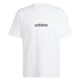 adidas Essentials Single Jersey Logo T-Shirt Mens