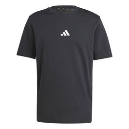 adidas Essentials Single Jersey Logo T Shirt Mens