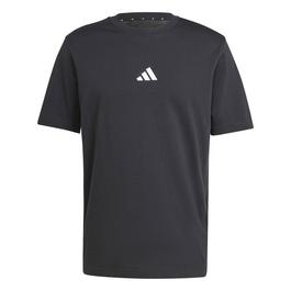 adidas Essentials Single Jersey Logo T-Shirt Mens