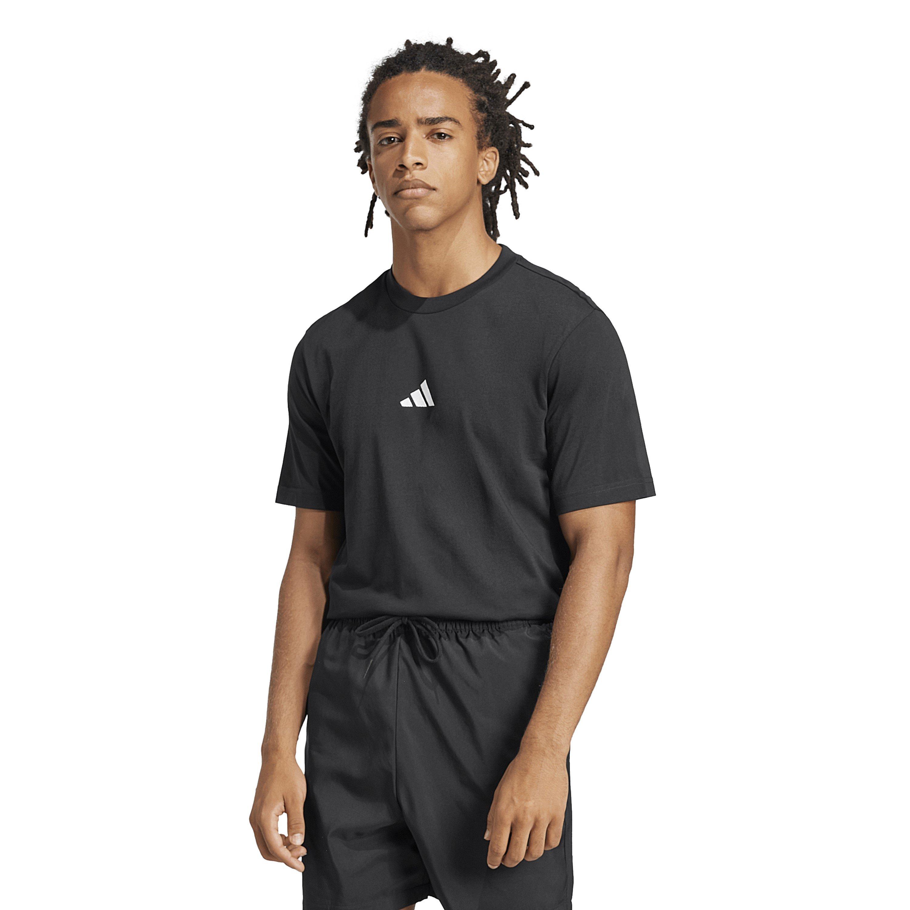 SL noir - adidas - Essentials Single Jersey Logo T-Shirt Mens - 2