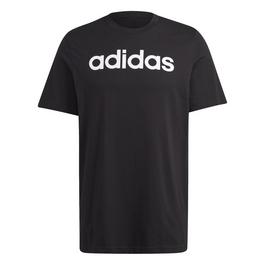 adidas Essentials Single Jersey Linear Embroidered Logo T-Shirt Mens