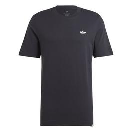 adidas Essentials Single Jersey Logo T-Shirt Mens