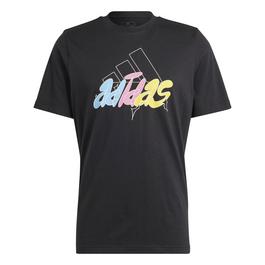 adidas Essentials Single Jersey Logo T-Shirt Mens