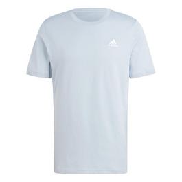 adidas Essentials Single Jersey Logo T-Shirt Mens