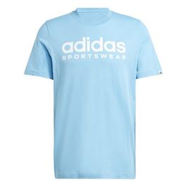 adidas Essentials Single Jersey Logo T Shirt Mens