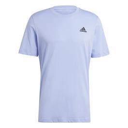 adidas Essentials Single Jersey Logo T Shirt Mens