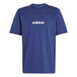 adidas Essentials Single Jersey Logo T Shirt Mens