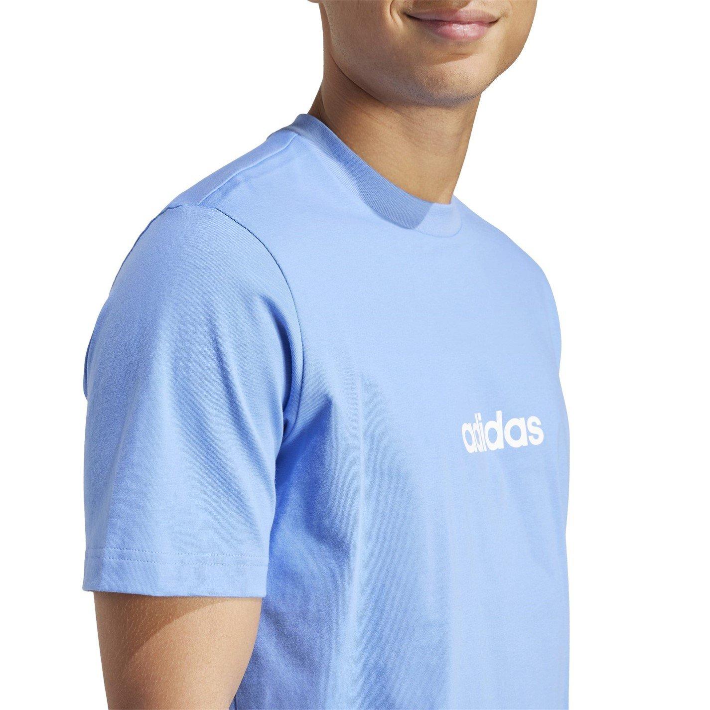 adidas -m-m lin sj t camiseta manga corta hombre — foto 5