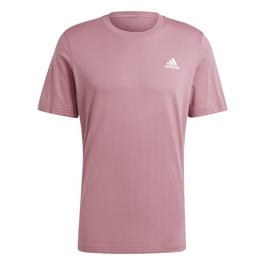 adidas Essentials Single Jersey Logo T Shirt Mens