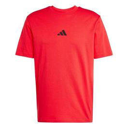 adidas Essentials Single Jersey Logo T-Shirt Mens