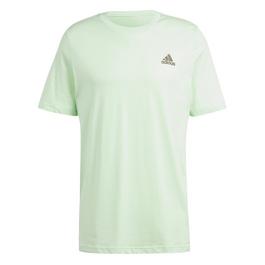 adidas Essentials Single Jersey Linear Embroidered Logo T-Shirt Mens