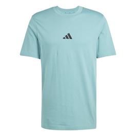 adidas Essentials Single Jersey Logo T-Shirt Mens