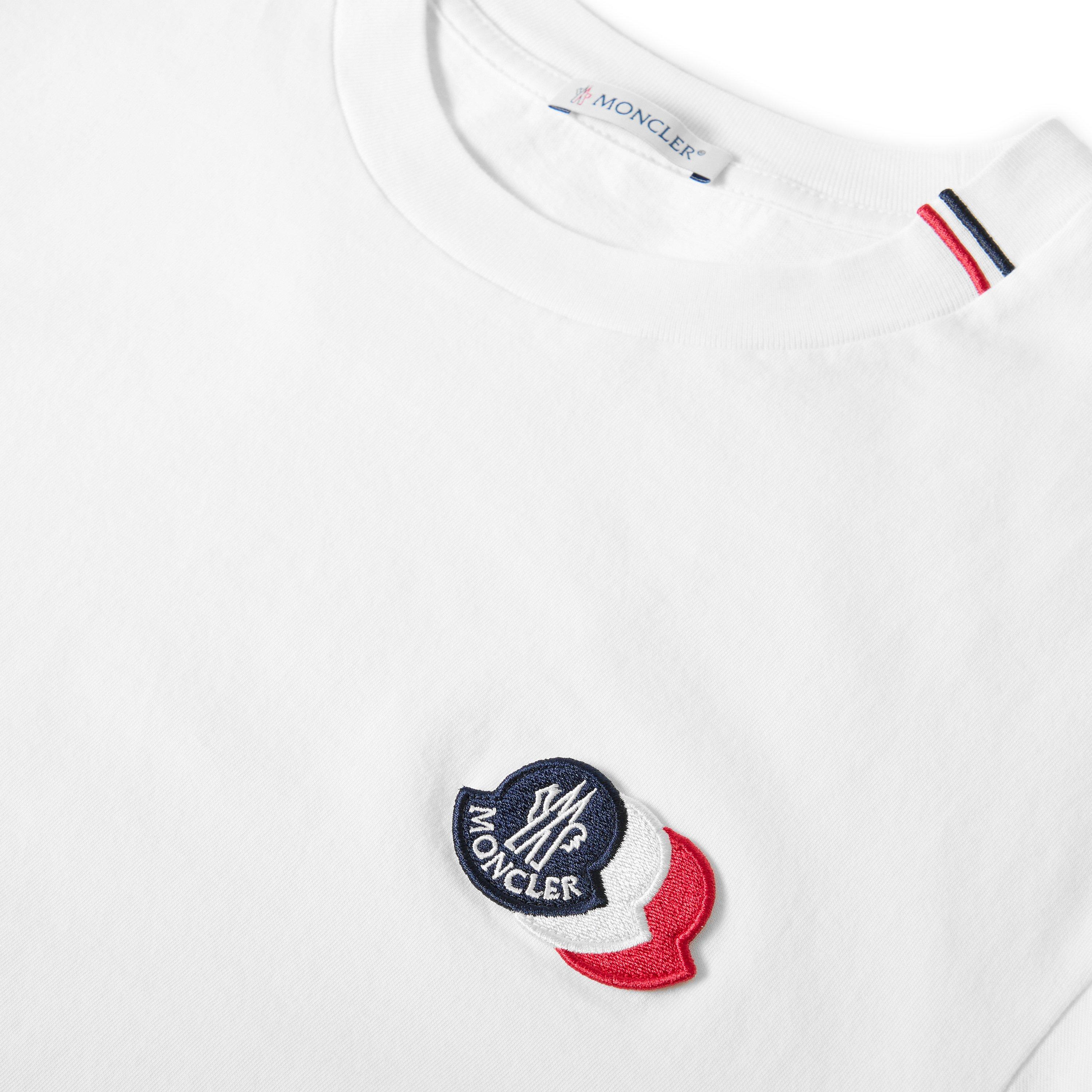 White 034 - Moncler - Men's T-Shirt - 5