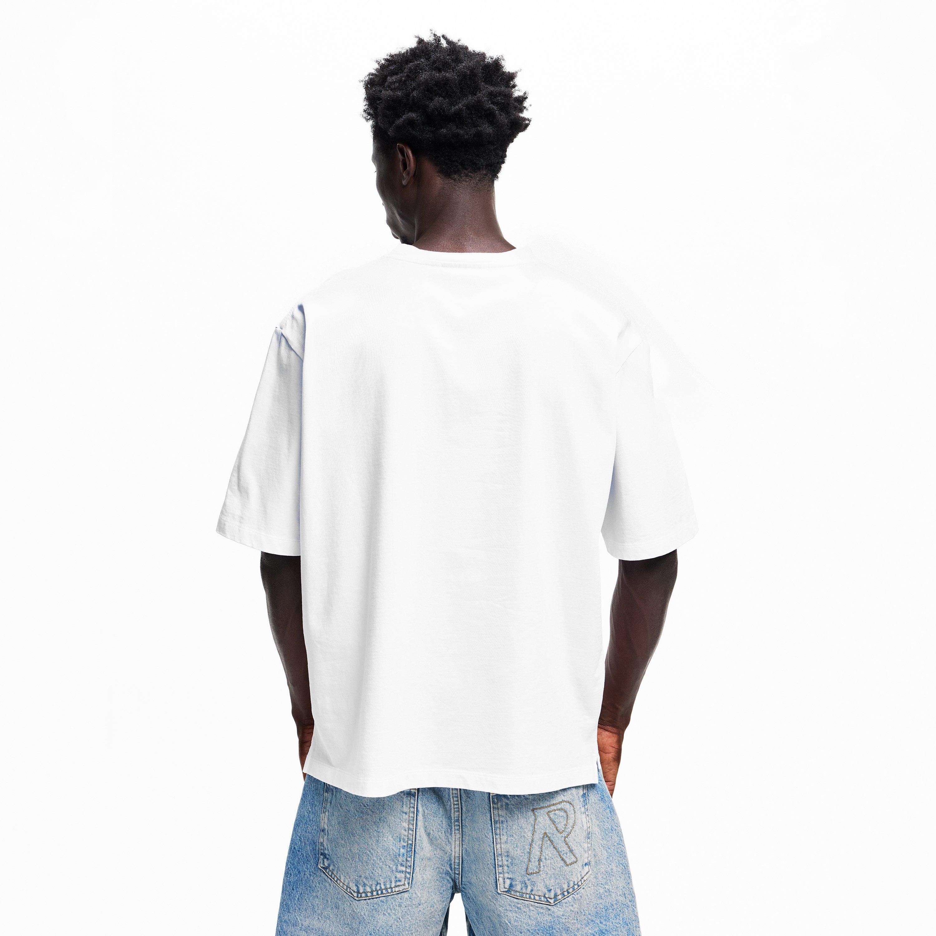 White - DSquared2 - DSQ Line Tee Sn62 - 4