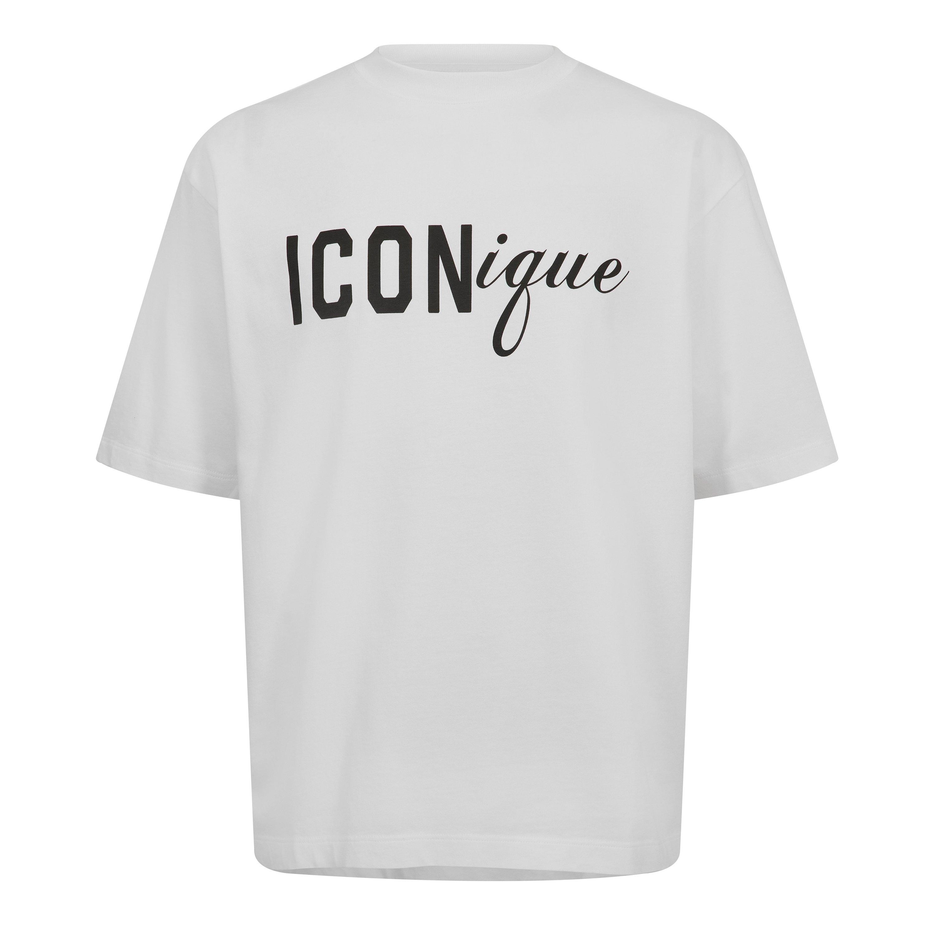 White - DSquared2 - DSQ Iconique Tee Sn62 - 1