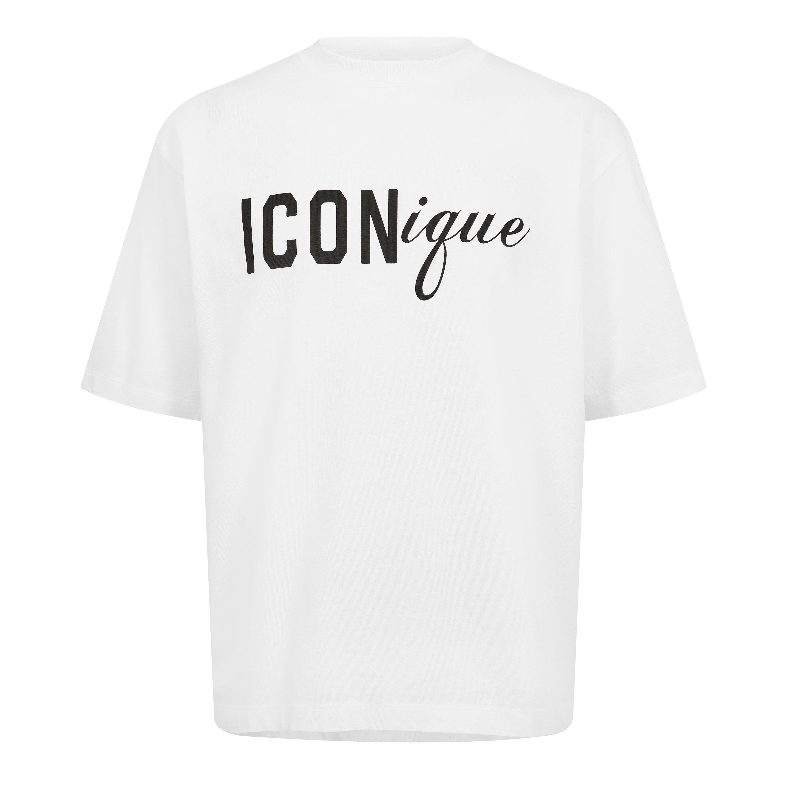 DSquared2 Men's Oversized T-Shirt - White - M