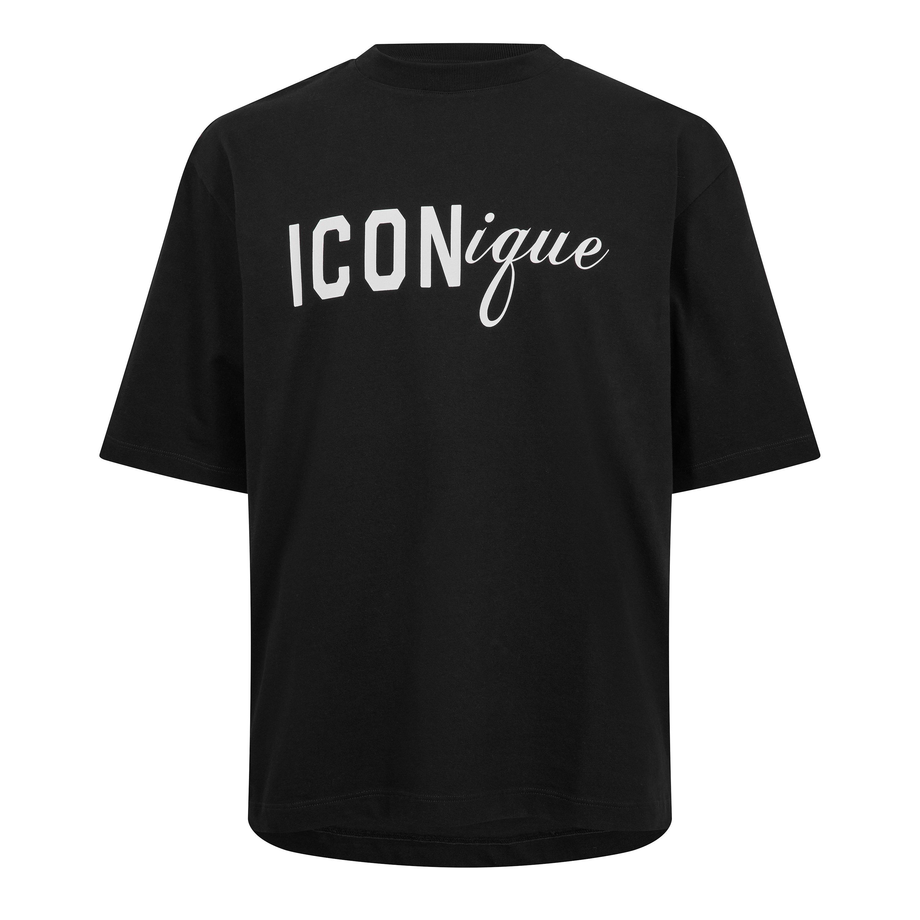 DSquared2 Men's Oversized T-Shirt - Black - M