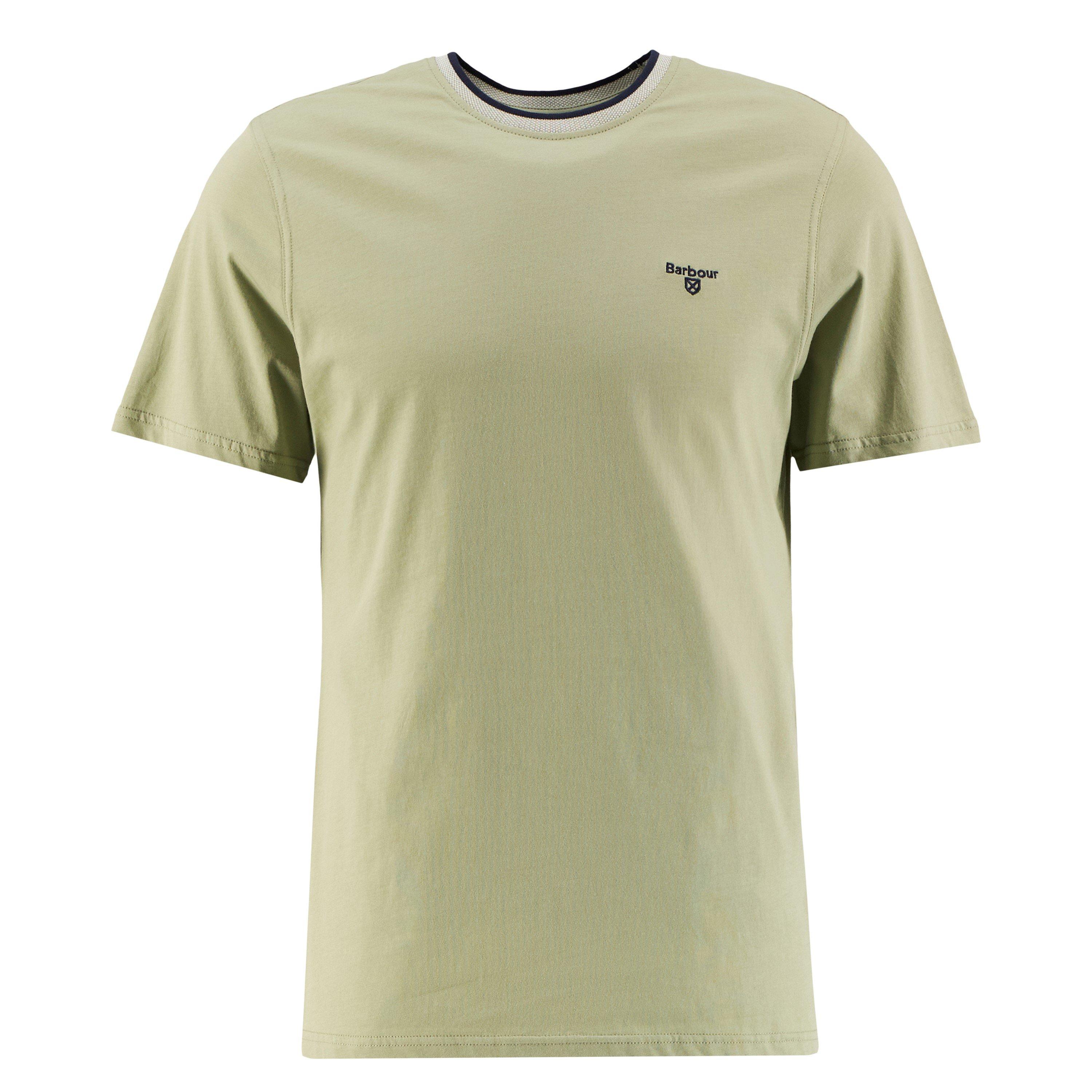 Sea Green - Barbour - Mens Cornsay T-Shirt - 1