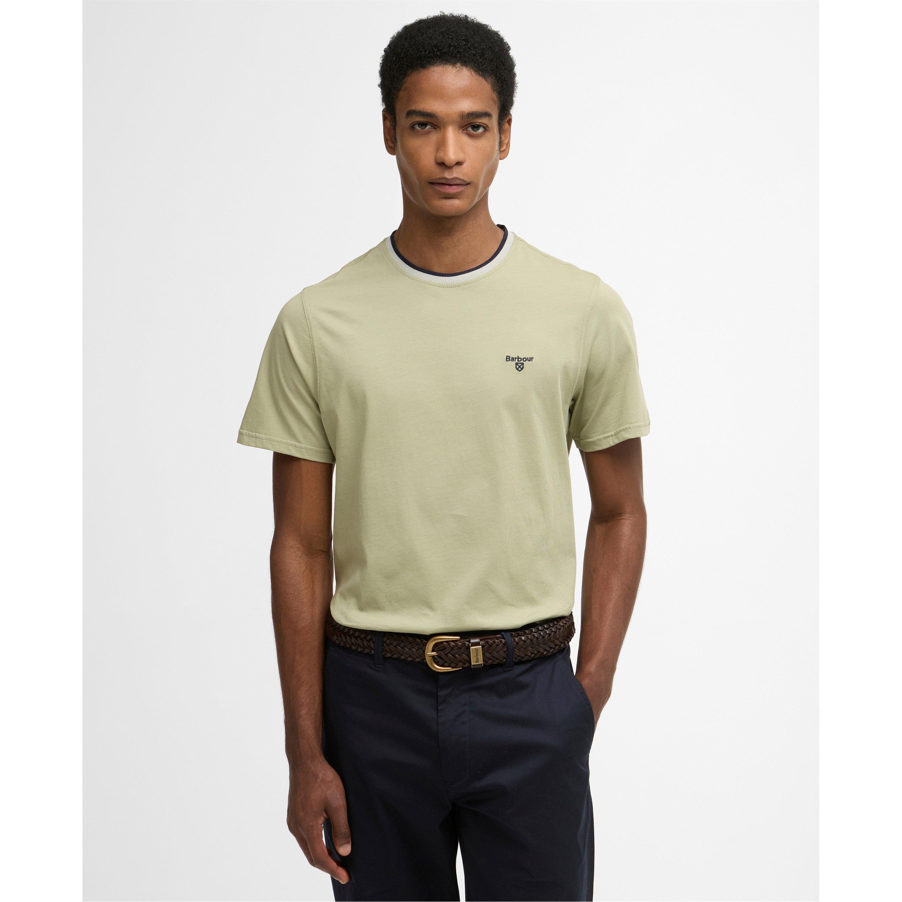 Sea Green - Barbour - Mens Cornsay T-Shirt - 2