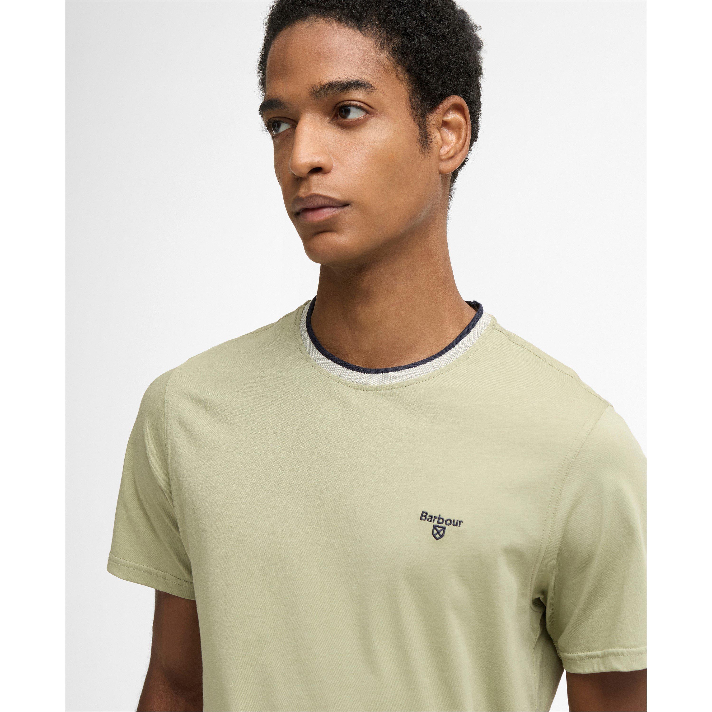 Sea Green - Barbour - Mens Cornsay T-Shirt - 4