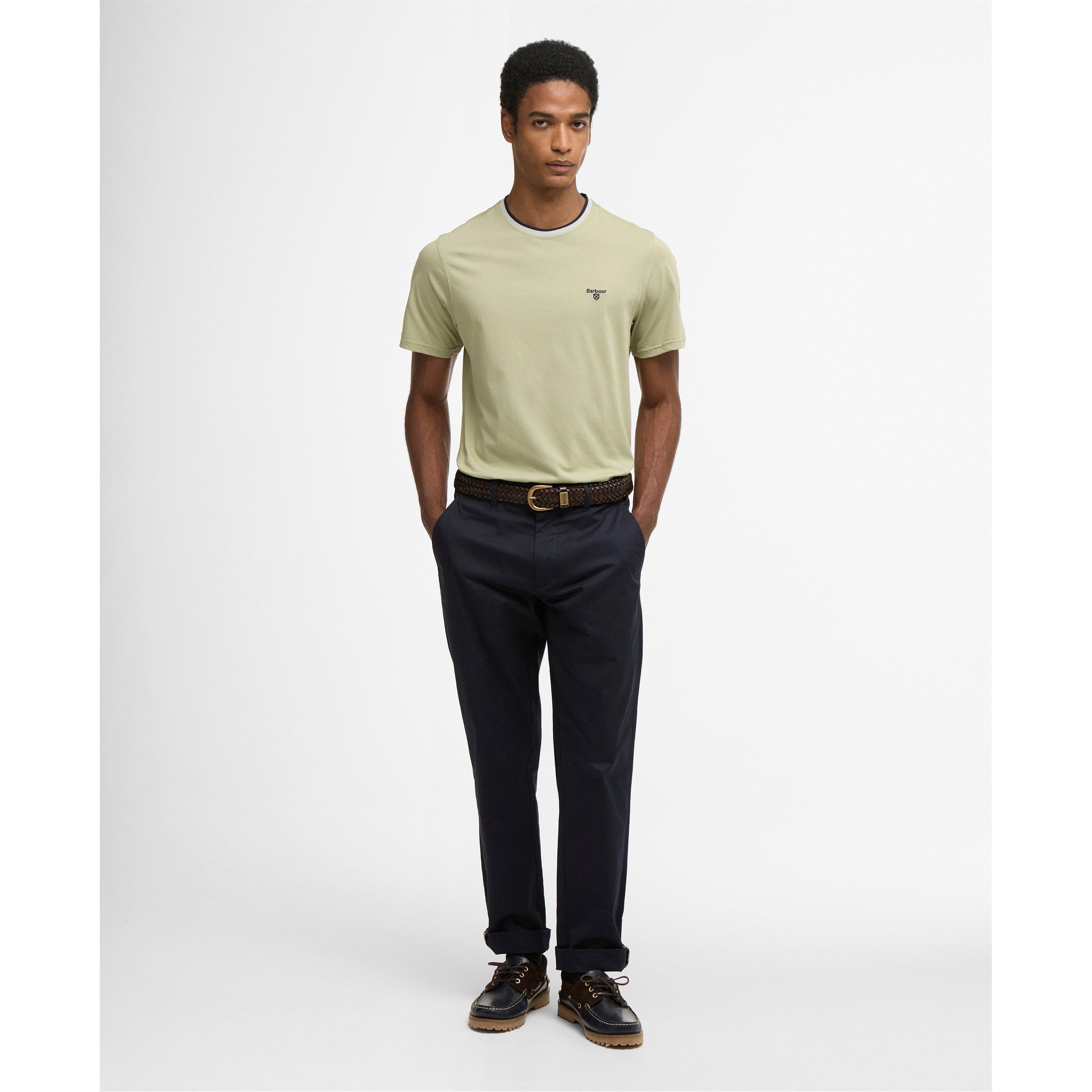 Sea Green - Barbour - Mens Cornsay T-Shirt - 5